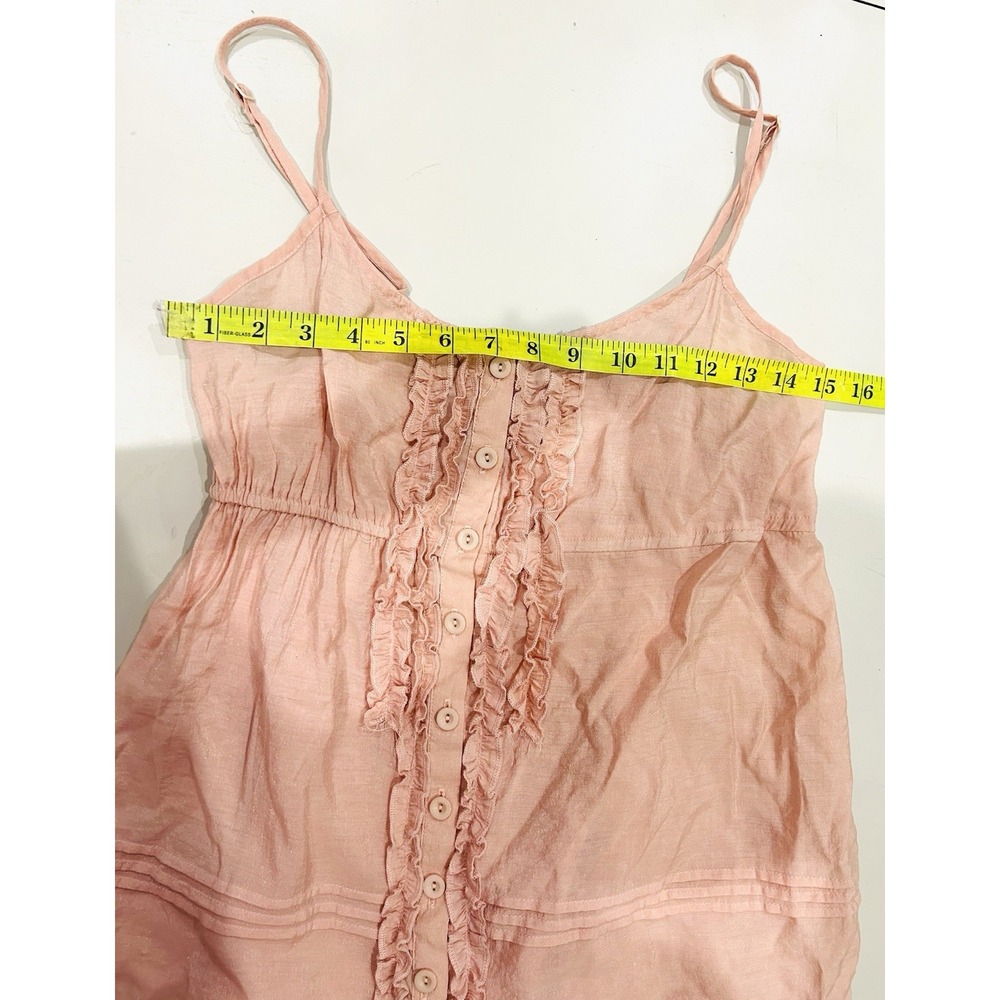 Vintage Wet Seal Womens Y2K Babydoll Top Size XL Preppy Coquette Feminine Ruffle - Picture 13 of 14